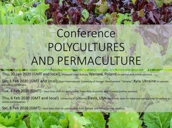 Участь у Міжнародній конференції "Polyculures and Permaculture"